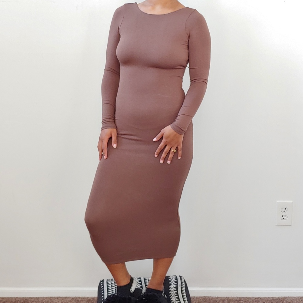 Women's Naked Wardrobe Midi Dress